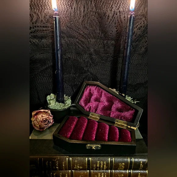 Ouija Coffin Ring Box Jewelry Organizers